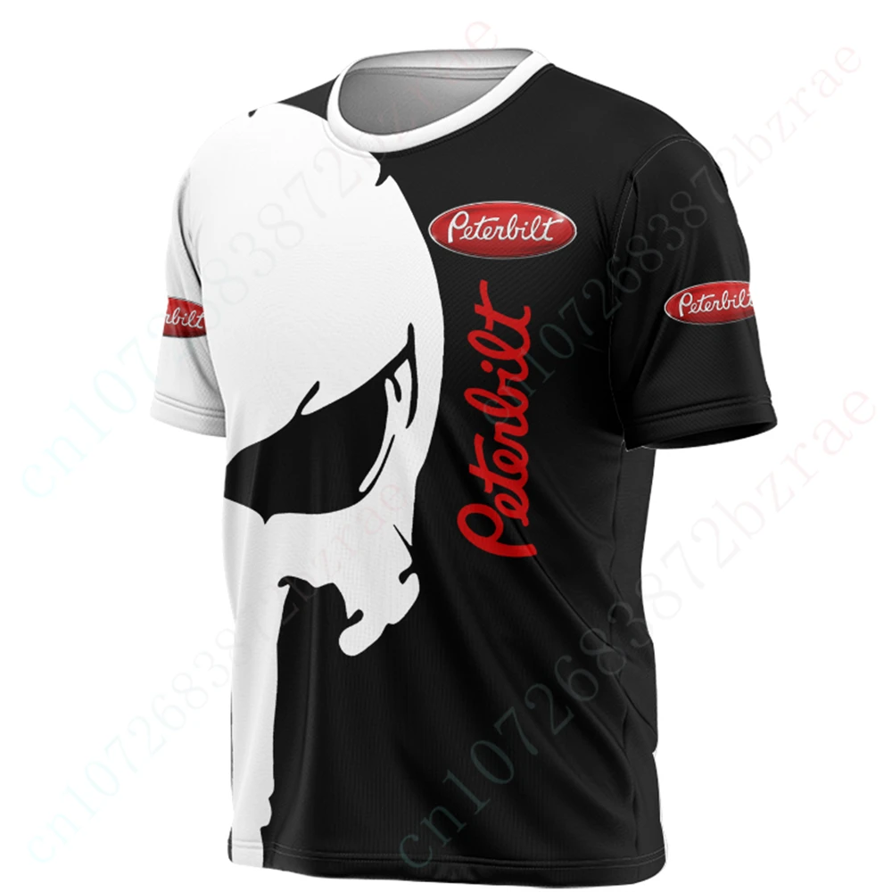 

Peterbilt T-shirts Anime Oversized T-shirt Essentials Streetwear Harajuku T Shirt For Men's Clothing Casual O Neck Short Sleeve