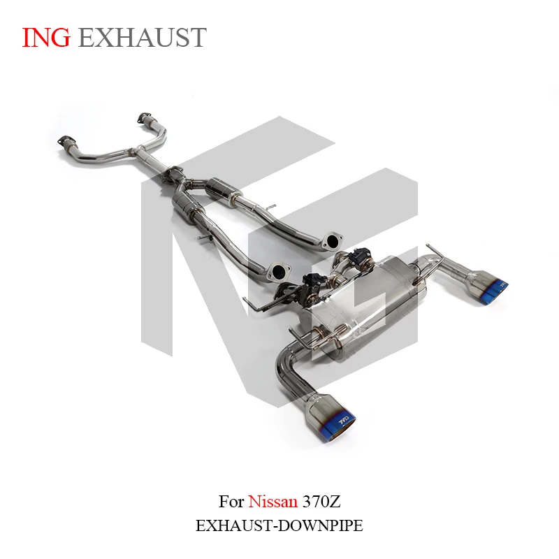 Эффективная система подачи выхлопных газов Catback для Nissan 370Z VQ37 V6 3.7L Электрический