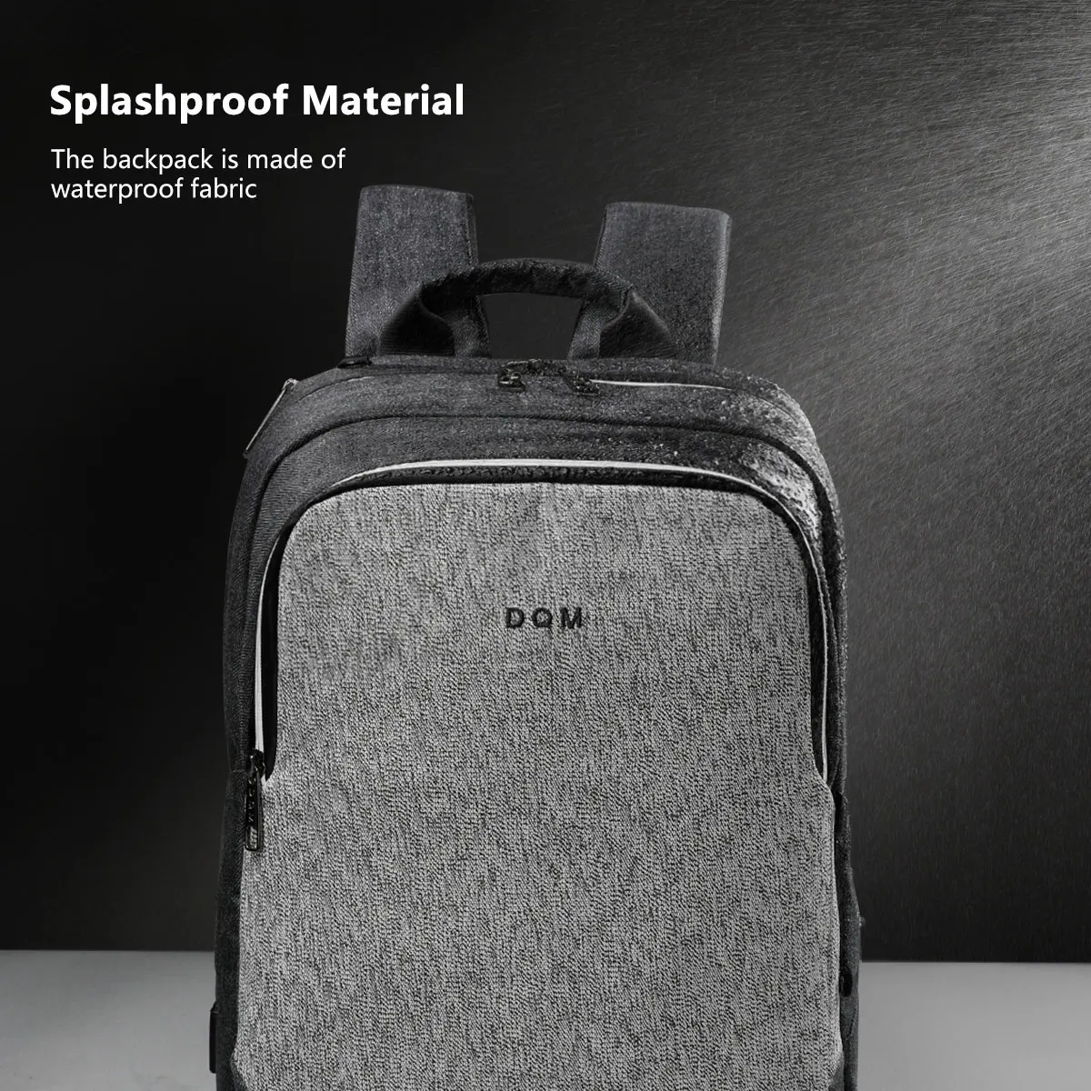 Tigernu Рюкзак мужской для ноутбука 14-15 6 дюймов с USB-портом зарядки