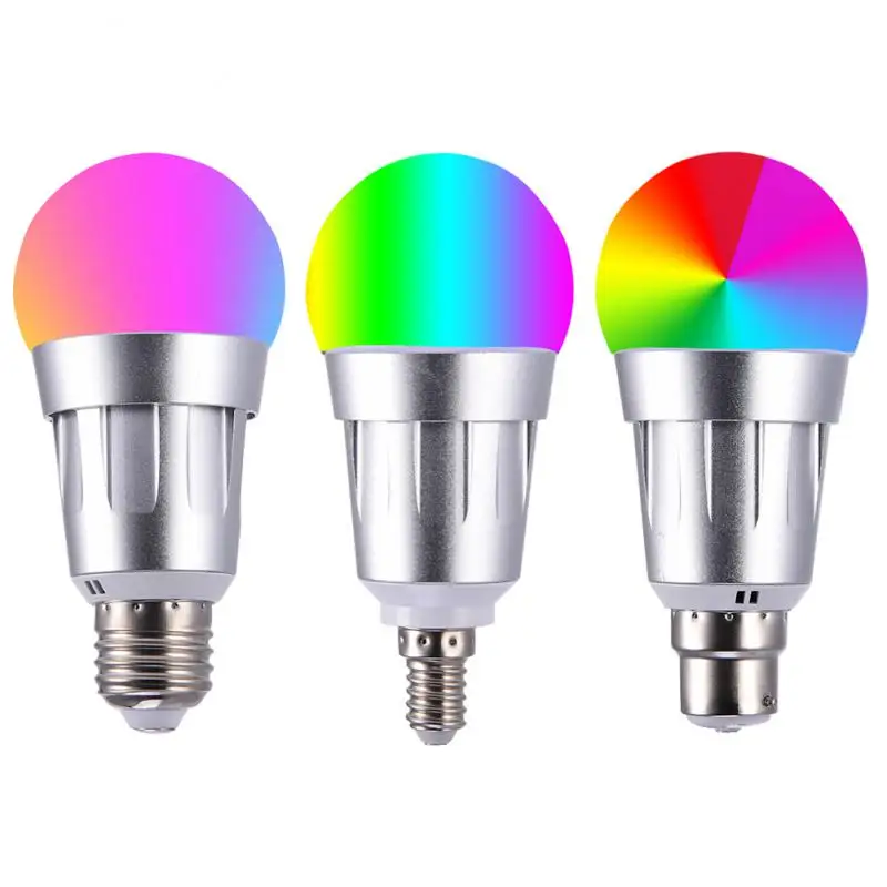 

Smart WiFi Light Bulb 7W RGB Light Bulb Lamp Wake-Up Lights Compatible With Alexa And Google Assistant Drop Shipping