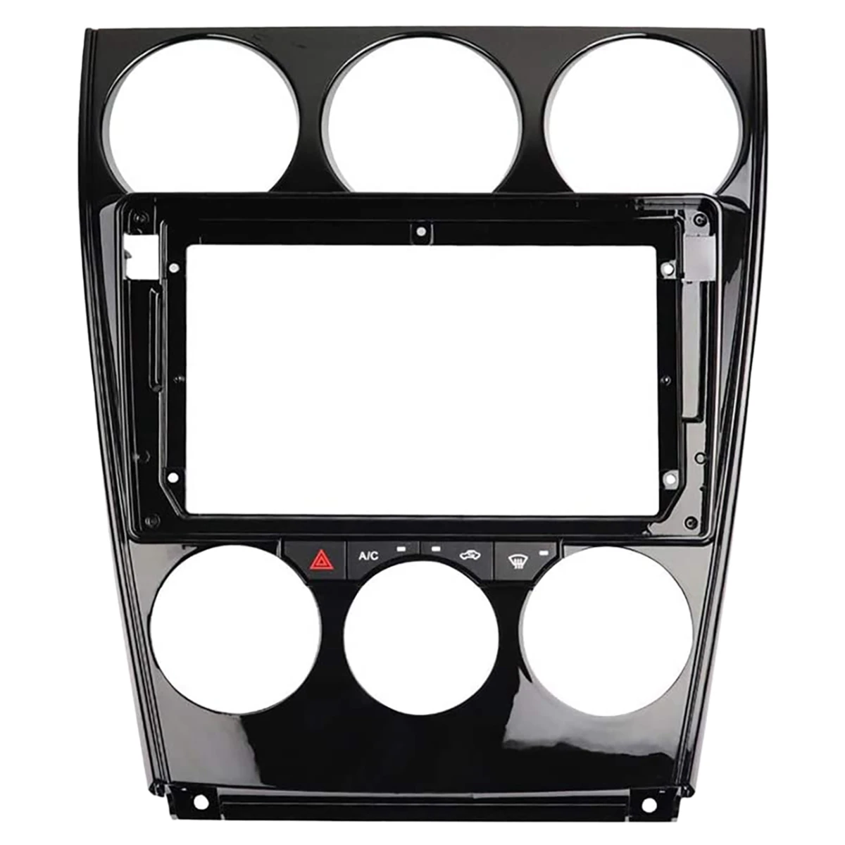 

9 Inch 2DIN Car Instrument Panel Frame DVD Navigation Panel Frame Radio Panel for Mazda 6 2004-2015