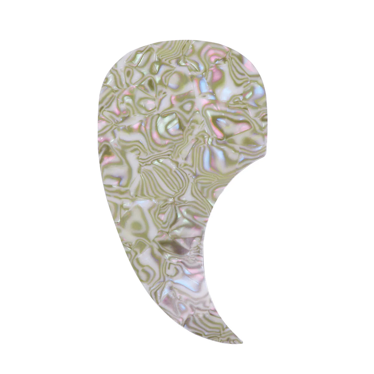 

Guitar Pickguard Water drop Shape Durable Anti-Scratch Self-adhesive Guard Plate Guitar Pick Guard Sticker