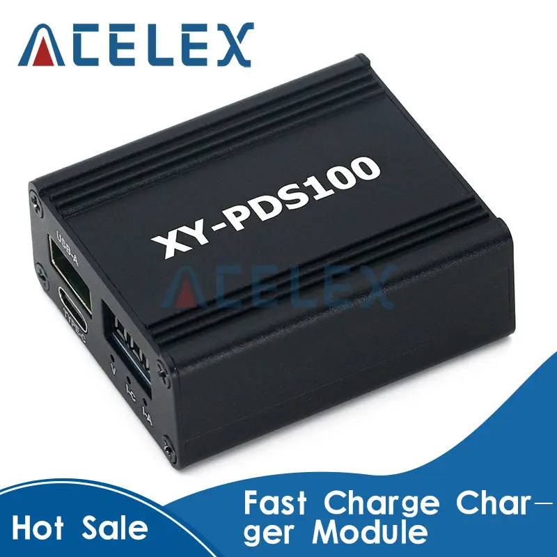 Зарядное устройство для автомобиля, 100 Вт, PD, два порта, VOOC PD3.0, флеш-зарядка QC4 + понижающий модуль для Huawei SCP/FCP Apple PD Qualcomm