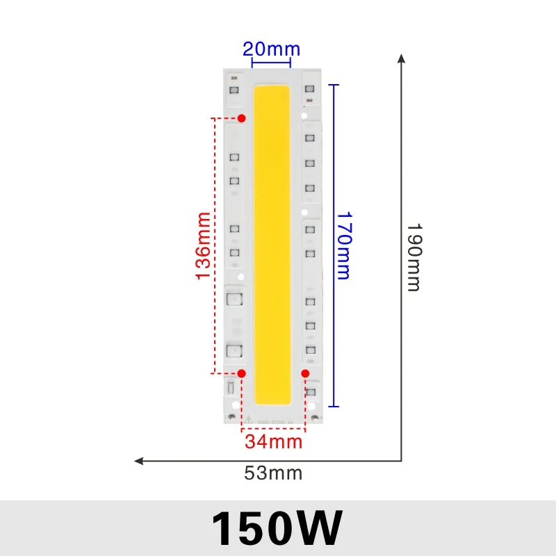 

Светодиодный чип LAN MU LED COB 30-150 Вт