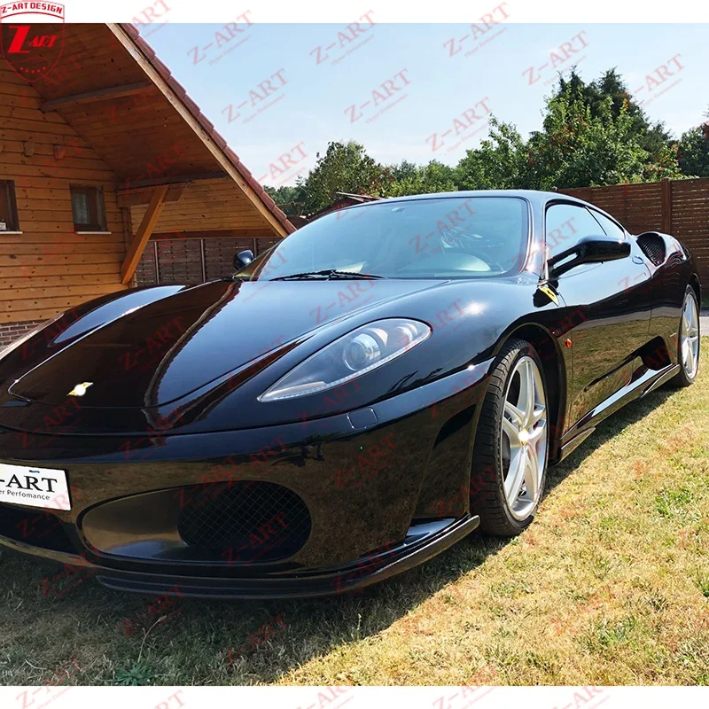 Передняя губа из углеродного волокна F430 для Fe rrari передний подбородок переднего