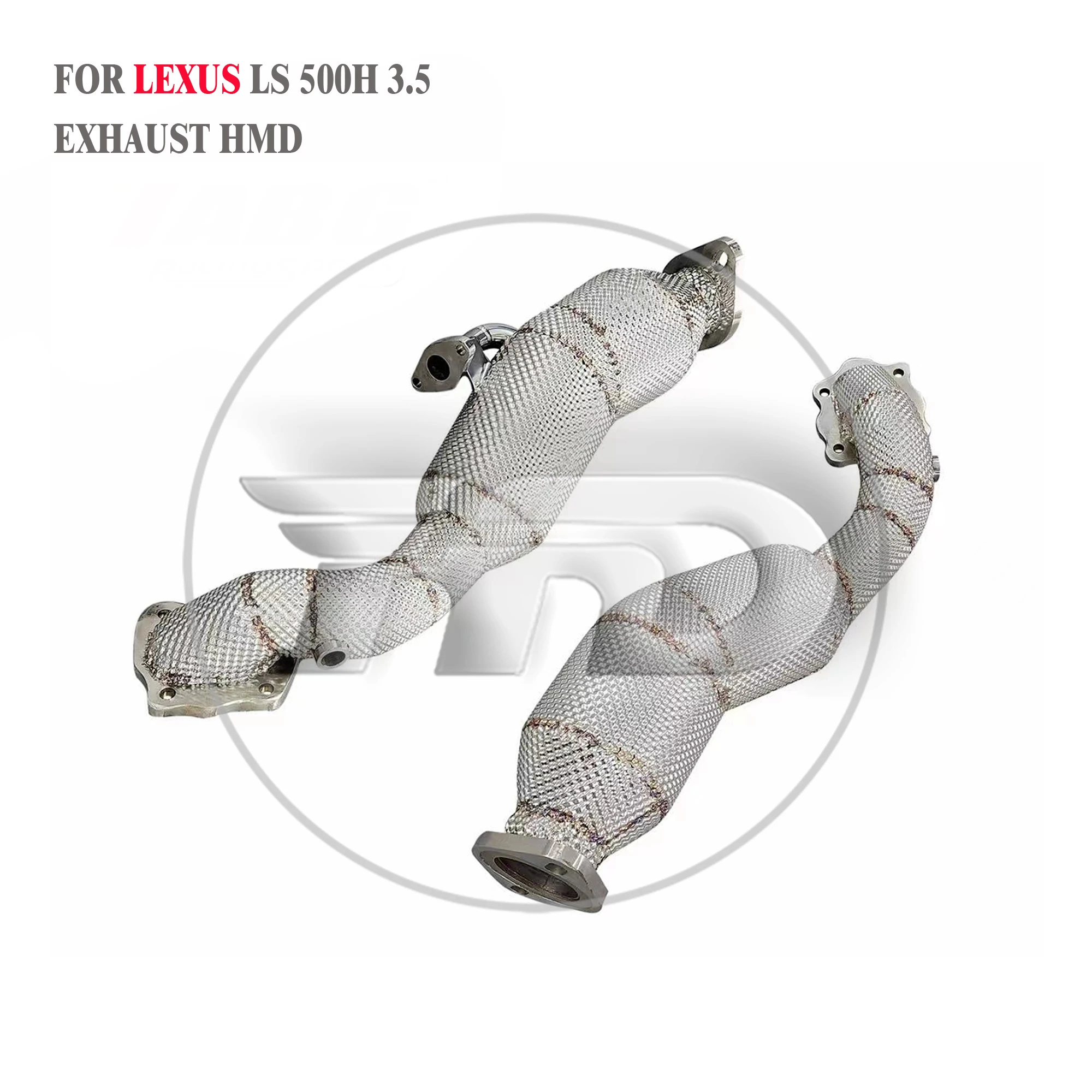 

HMD Exhaust System High Flow Performance Downpipe for Lexus LS500h 3.5L 2017+ With Heat Shiled