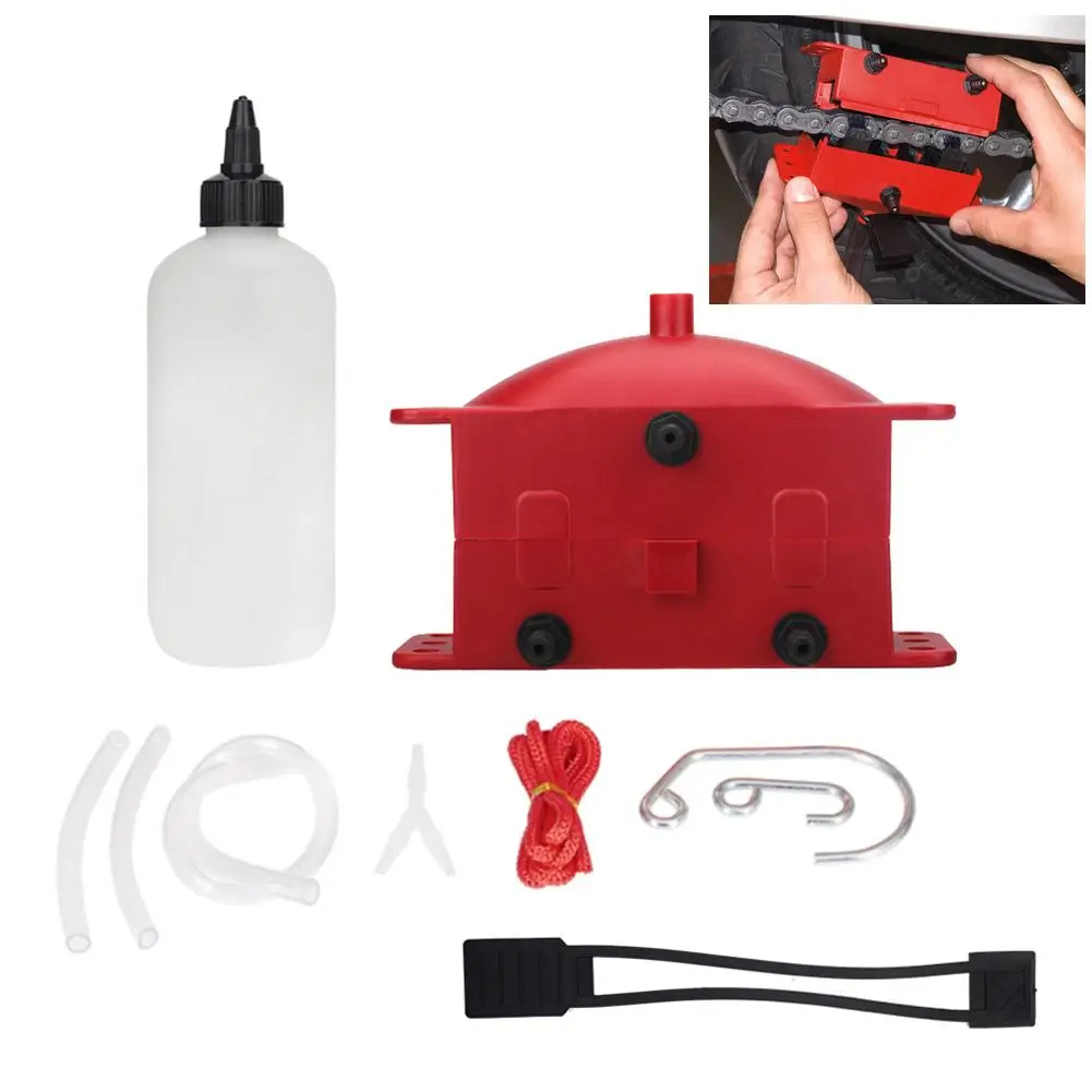 

Motorcycle Chain Cleaning Machine Kit Brush Gear Cleaner Tool for Motorbike Chains Lube Device Lubricating Accessories