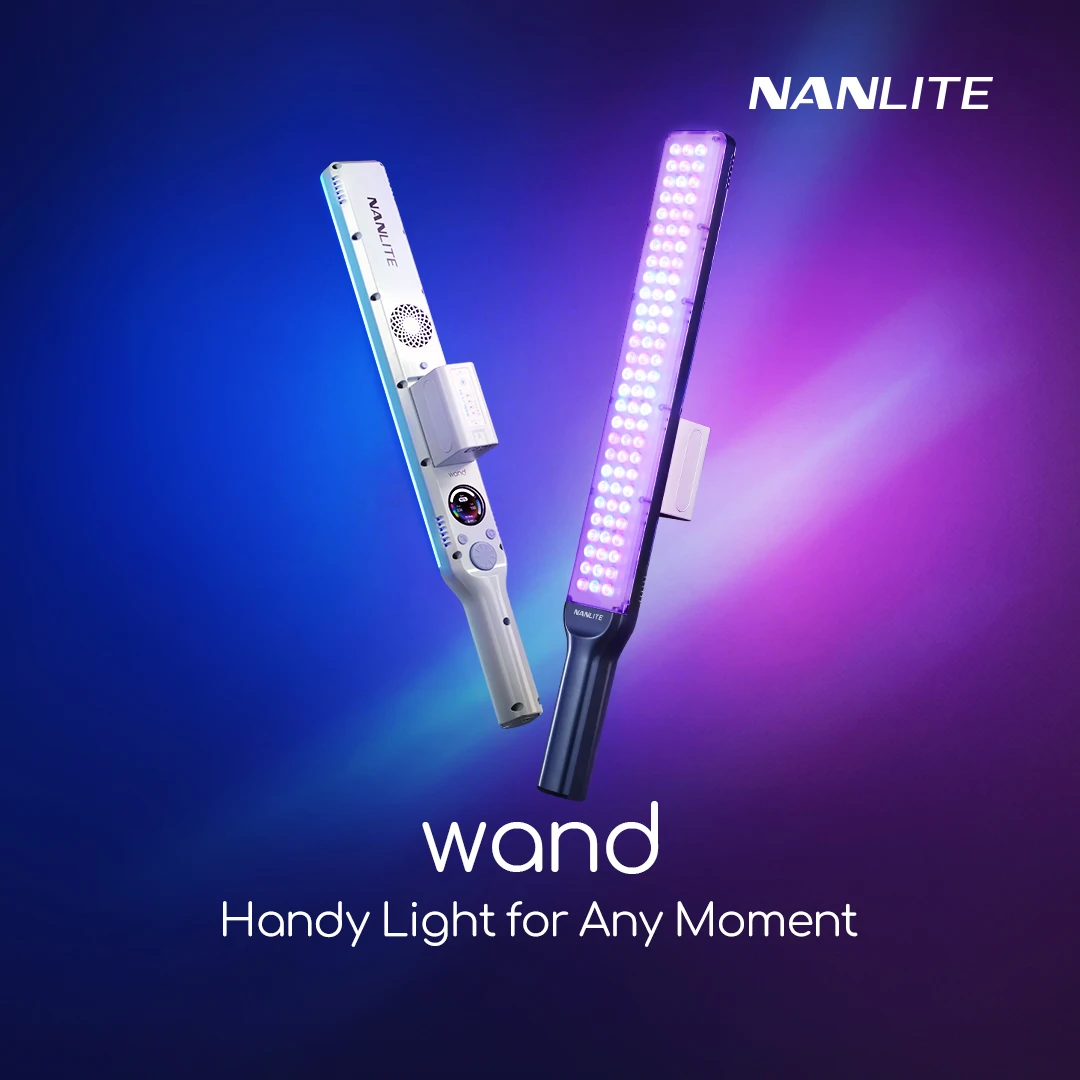 Фото Светодиодная видеосветовая палка Nanlite Wand 2700K-7500K RGBWW для фото- и видеосъемки с управлением через приложение Nanlink, CRI 95 №2