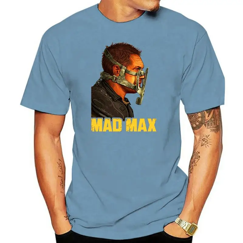 ond Max Fury Road V7 plakat filmowy Tom Hardy T-Shirt czarny czerwony wszystkie rozmiary S-3Xl unisex luźna koszulka