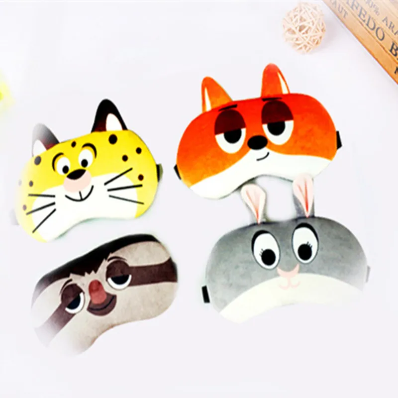 

Anime Headband Eyes For Sleep Animal Eye Mask 3D Eye Cover Patch Cartoon Cosplay Sleeping Mask Cute Blindfold Blackout Eye Mask