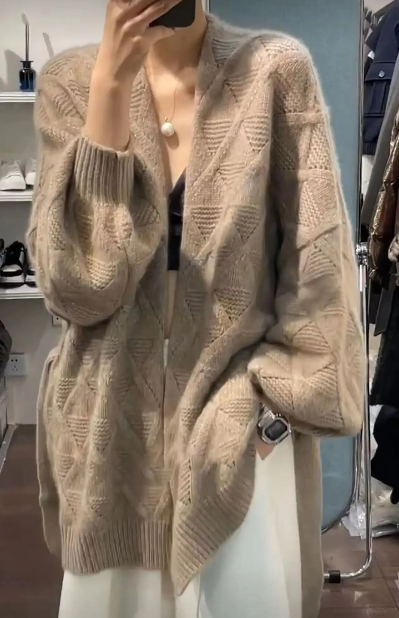 Женский кашемировый кардиган