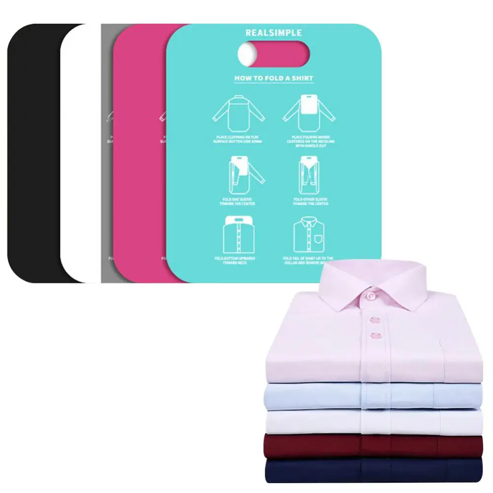 

Clothes Folding Board Creative T Shirts Dress Folder Quick Save Time Closet Fold Organizer Laundry Clothes Holder Household Tool