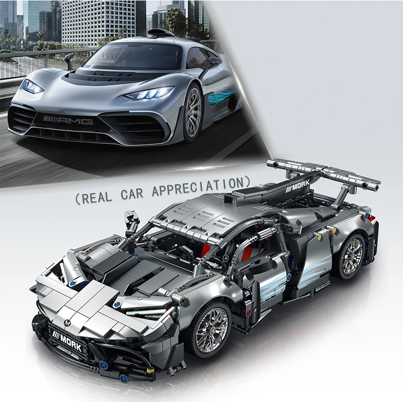 

1391Pcs AMG Building Blocks Mini City Speed Super Racing Cars Sets Birthday Gifts Toys for Kids Adult Boys Children MOC Model