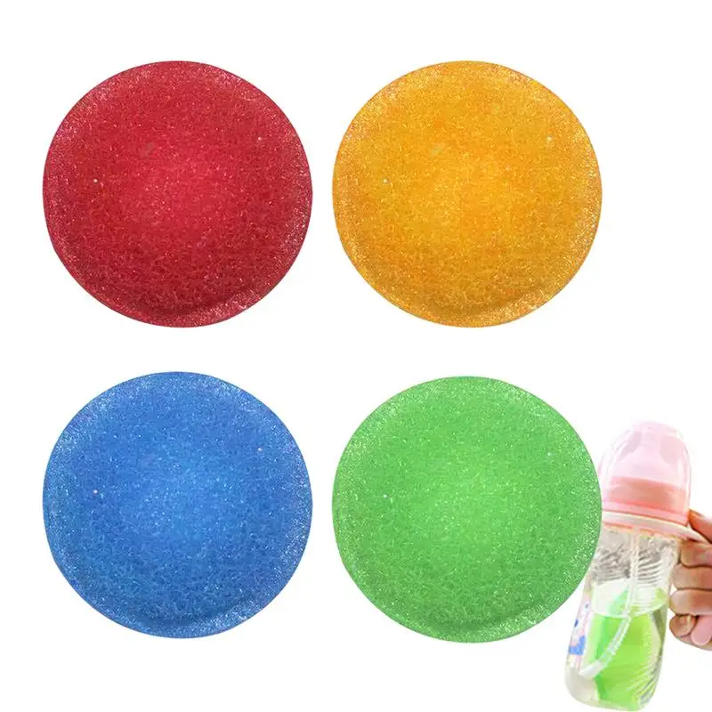 

4 шт., чистящие губки для кухни