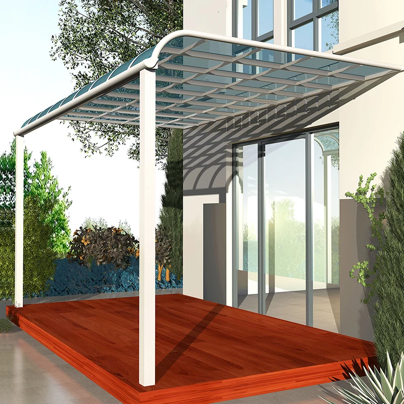 Навес на крышу небольшой навес для двора вилла автомобиля террасы сад дождь из