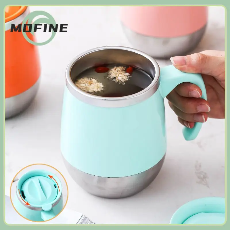 

Large Capacity Mug Anti-scald Double-layer Heat Insulation Coffee Cup Stainless Steel Controllable Temperature Drinkware Mugs