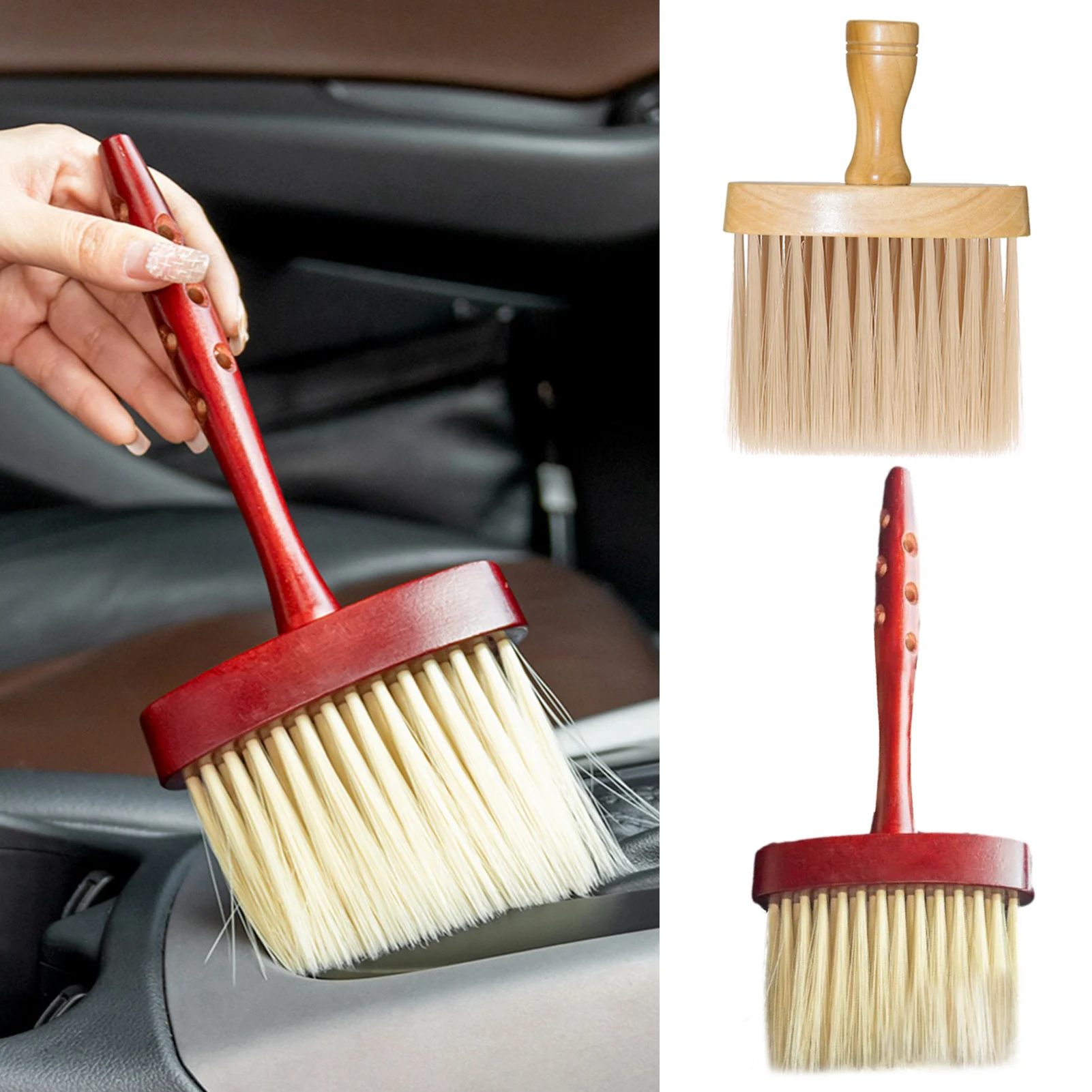 

Car Vent Cleaner Brush Slit Paint Cleaner Spot Rust Tar Spot Remover Brush Dusting Blinds Air Condition Cleaning Brush Car Wash