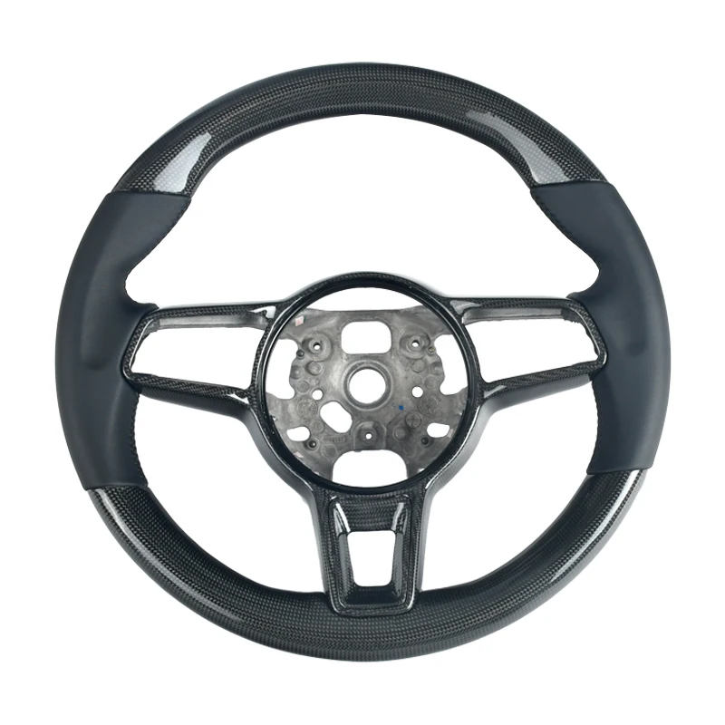 

Высококачественное Рулевое колесо для Porsche Macan, параметра, Cayenne, модификация из углеродного волокна, 718Panamera991