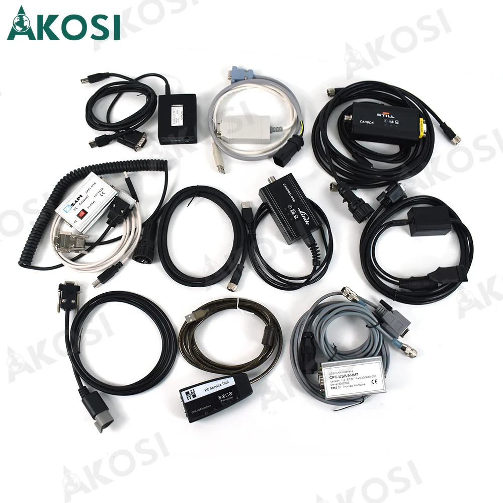 Полный комплект вилочного погрузчика Oem все еще Линде canbox doctor Judit box Incado hyster yale toyota