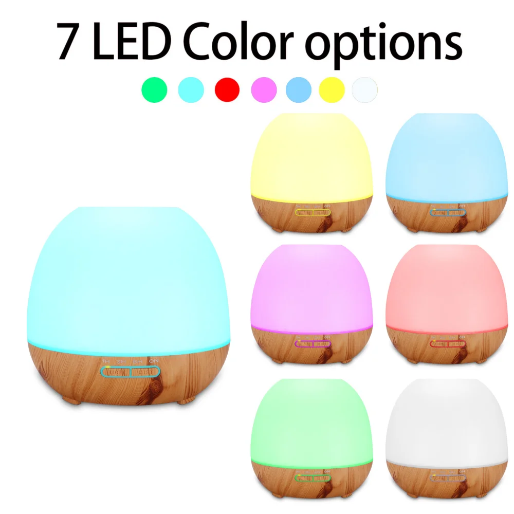 400ML Aromatherapy Lemon Diffuser Ultrasonic Essential Oil Diffuser Room Fragrance Aroma Humidifier with Colorful Night Lights enlarge