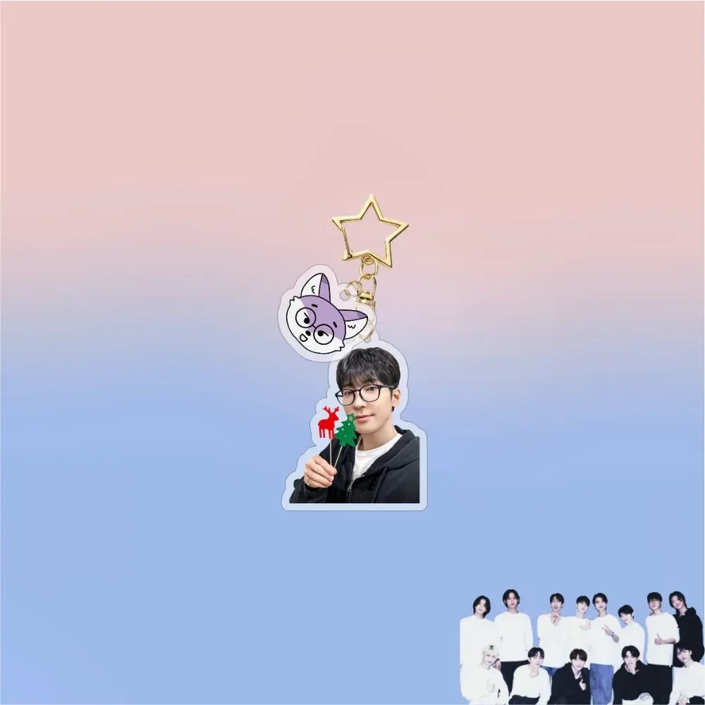 Фото Kpop Idols Seven мультфильм акриловый брелок S COUPS JEONGHAN JOSHUA JUN HOSHI VERNON WOOZI DK MINGYU THE8 фото брелок кулон №4
