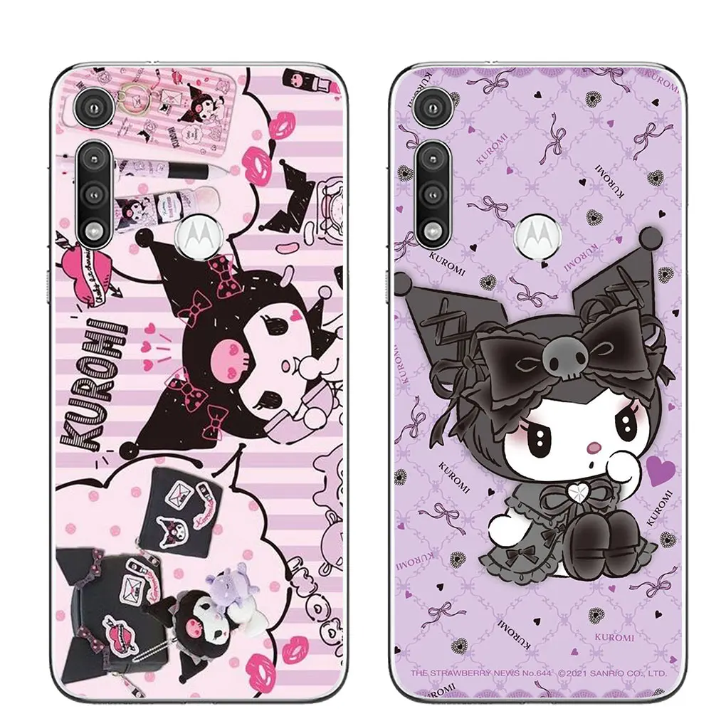 Мягкий мультяшный чехол Kuromi для Samsung Galaxy A04 A14 A23 A34 A54 M23 M33 M52 M53 M30S M31 M51 M21 телефона