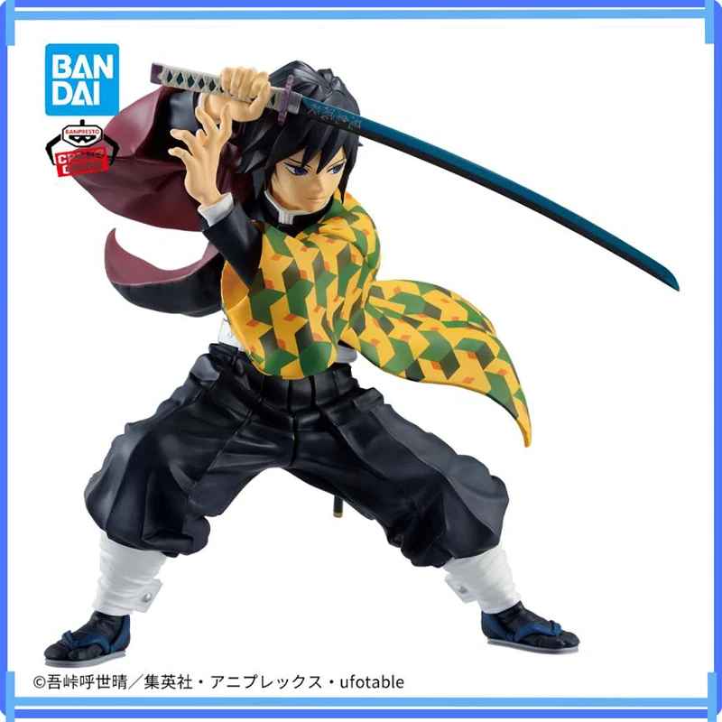 Оригинал в наличии Banpresto Maximatic Demon Slayer Giyu Tomioka экшн-фигурка аниме модель игрушки