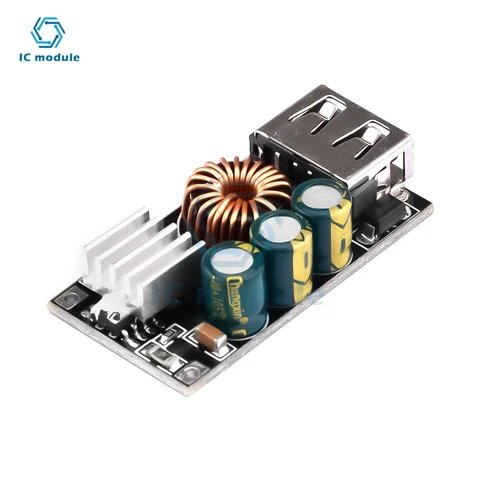 USB понижающий модуль DC-DC 5V QC 3.0 diymore
