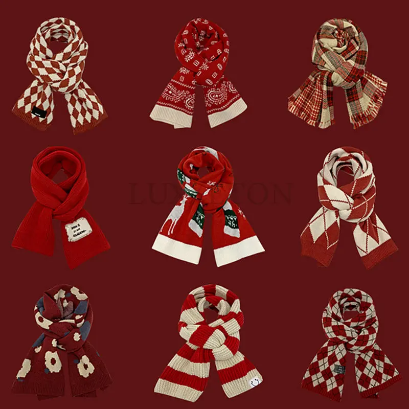 

Winter High Quallty Cashmere Scarf Warm Shawl Wraps Women Double Plaid Pashmina Scarves Long Tassel Shawl Female Foulard