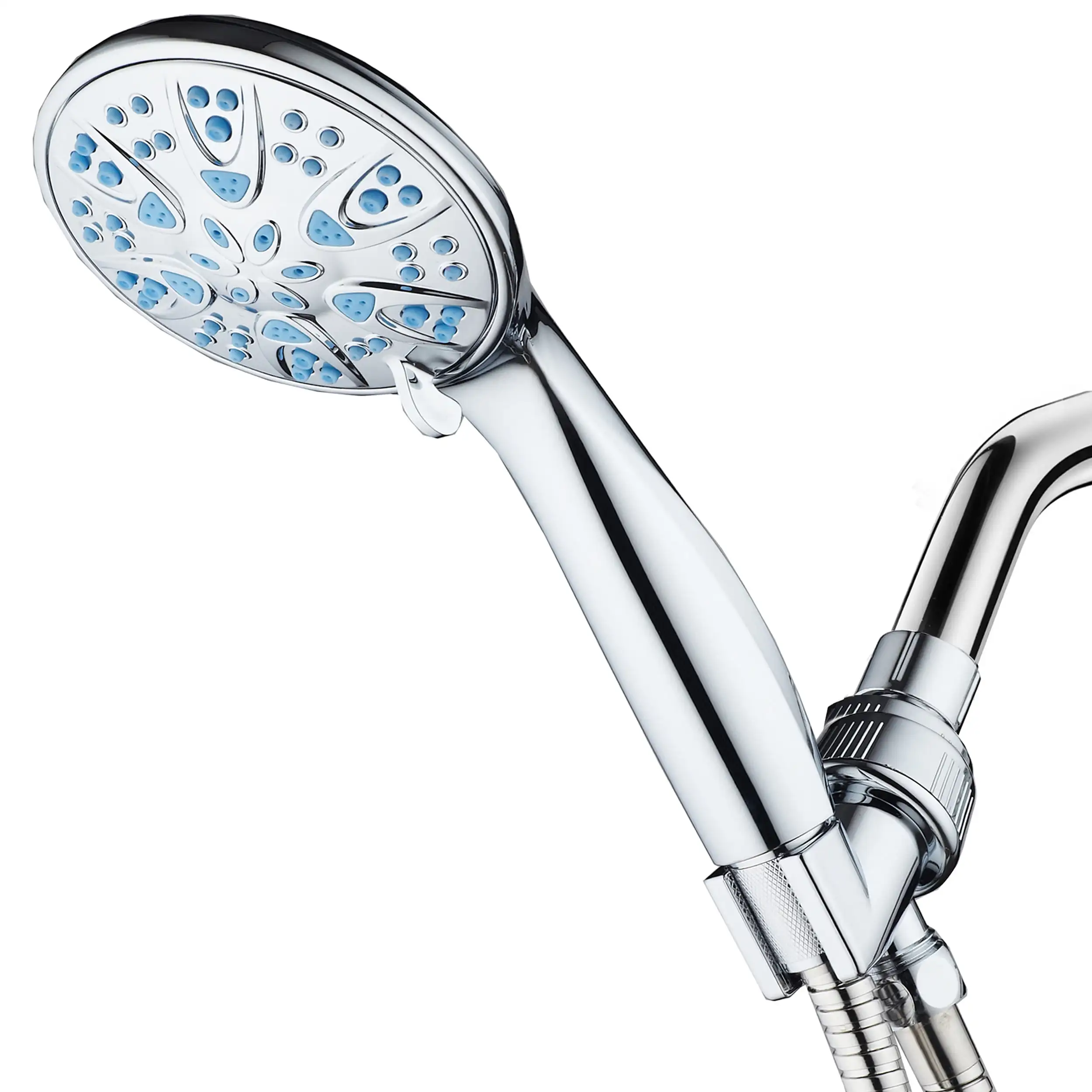 

Microban Antimicrobial/Anti-Clog High-Pressure 6-setting Hand Shower