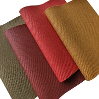 burlap grain faux leather fabric roll for bows seat cushions bags earrings diy handmade material synthetic leatherette 30135cm