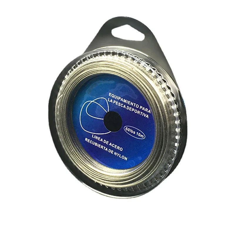 

Рыболовная леска с покрытием из нержавеющей стали, 10 м