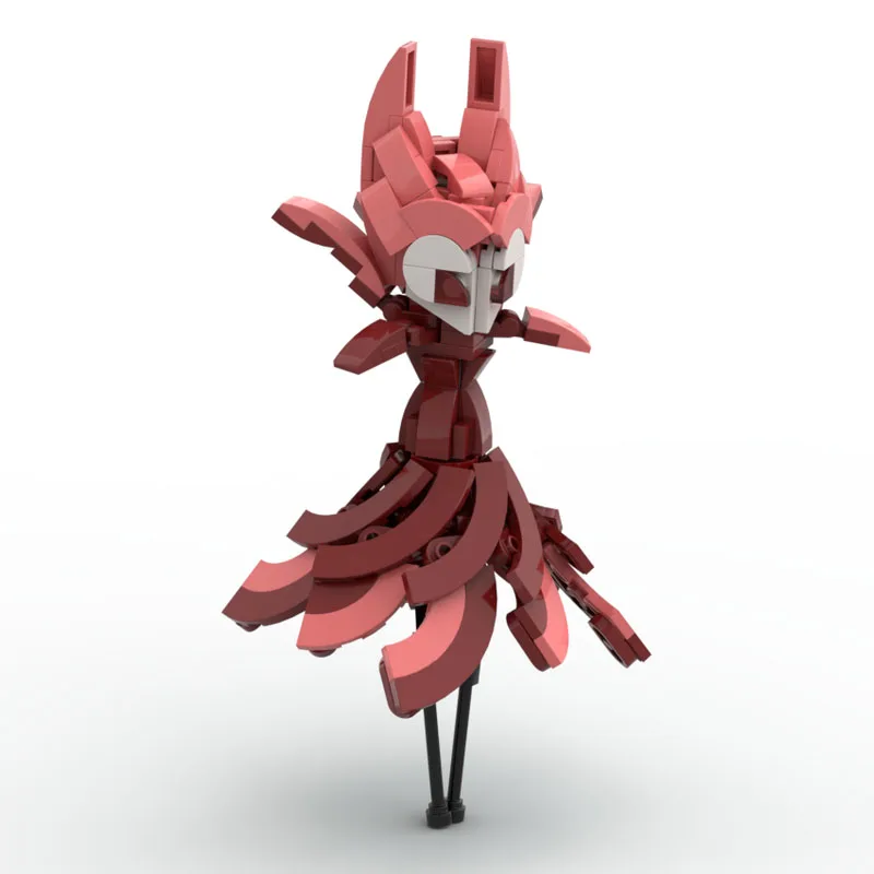 Фото Набор строительных блоков MOC Hollow Knight: Король Кошмаров Гримм, 176 деталей, модель для сборки, праздничный подарок, развивающая игрушка, на день рождения №2