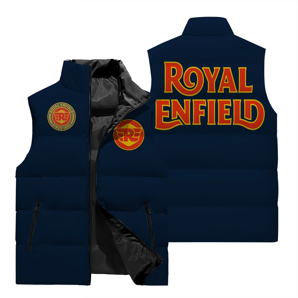 Новая мужская модная куртка на осень/зиму 2024 повседневная с 3D принтом и буквенным