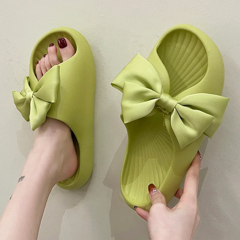 

2023 European and American Women's Flower Thick Sole Versatile Simple Fashion Slippers 4306