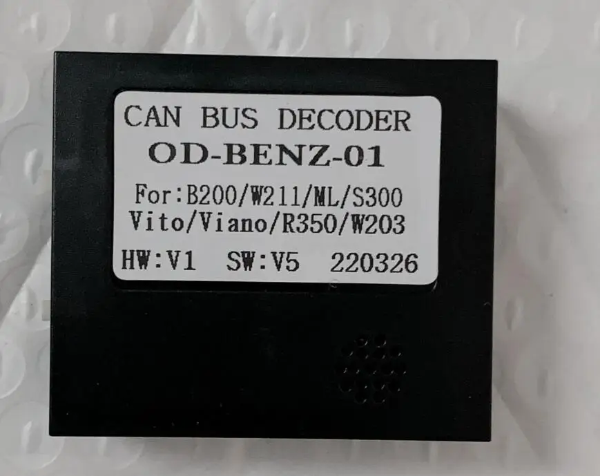 Автомобильный мультимедийный стерео аудио 16PIN Android Кабель-адаптер Canbus Box для Mercedes