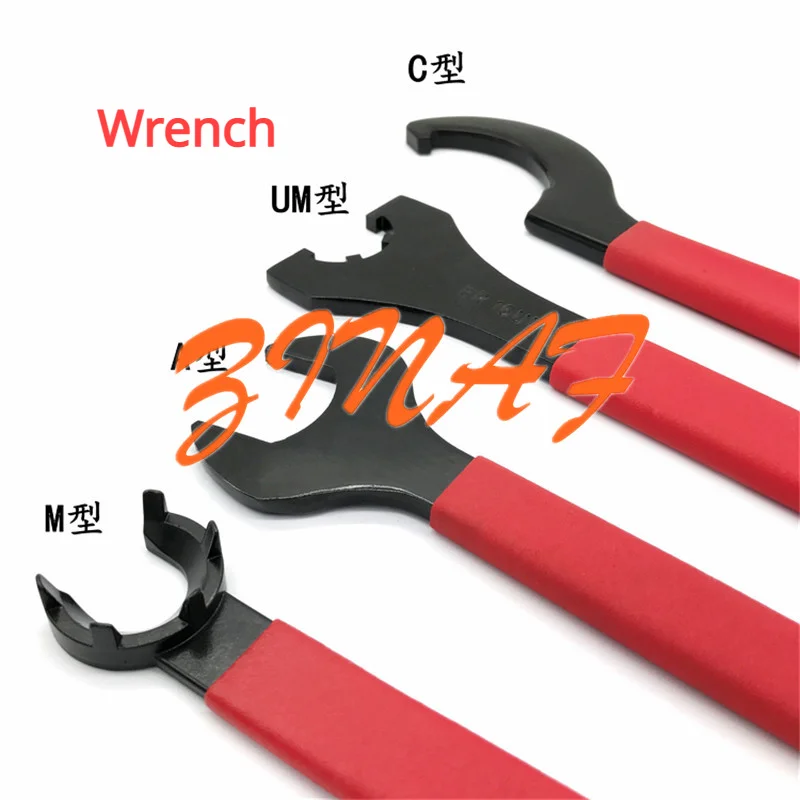 

A/M/UM вида ER Цанга зажимной ключ/гайка ER8A/ER11A/ER16A/ER20A/ER25UM/ER32UM/ER40UM ЧПУ Фрезерный инструмент токарные инструменты ER гаечный ключ