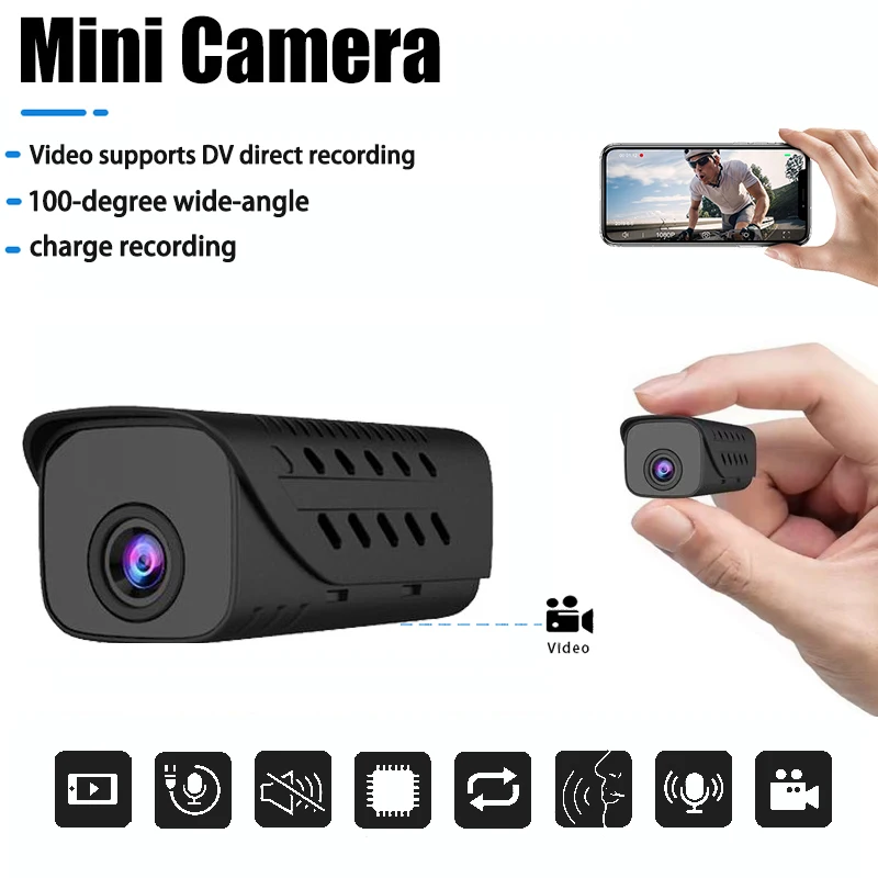 

Mini Camera Security Micro Cams De Vigilancia Smart Home DVR Espia Hiden Camcorder Action Small Video Escondidas Espion Recorder