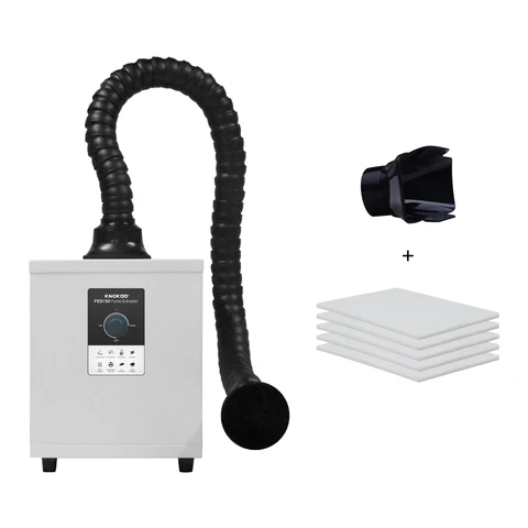 Экстрактор дыма для пайки FES150 DTF, очиститель дыма HEPA для лазерной гравировки, маникюрного салона, 3D DTF принтер, цифровая печать