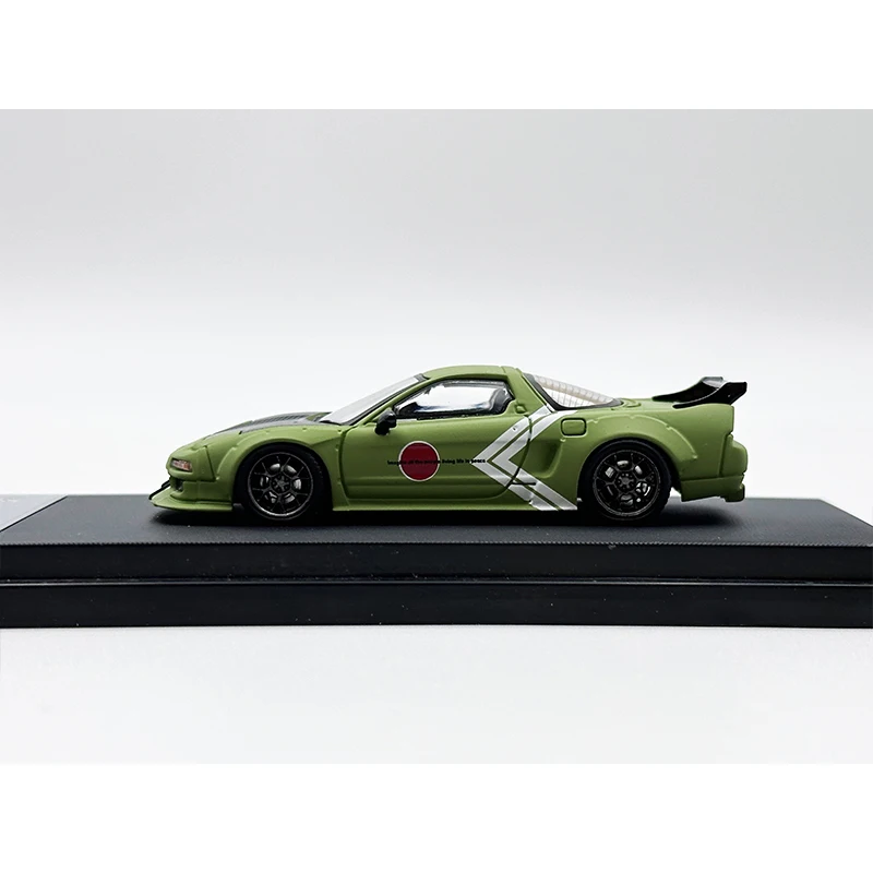 Звезда в наличии 1:64 LBWK NSX NA1 карбоновый капюшон прозрачный зеленый нулевой литой