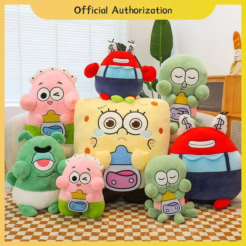 20 см-80 см Губка Боб Квадратные Штаны плюшевая игрушка милый мультфильм Патрик