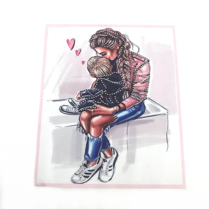 1 шт. модные нашивки с принтом, наклейки с принтом из бисера, тканевые наклейки, аксессуары, тканевые наклейки для шитья должны быть сшиты вручную