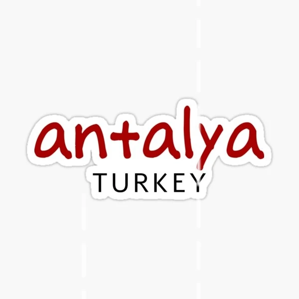 

Наклейка-наклейка ANTALYA Hashtag 18 см