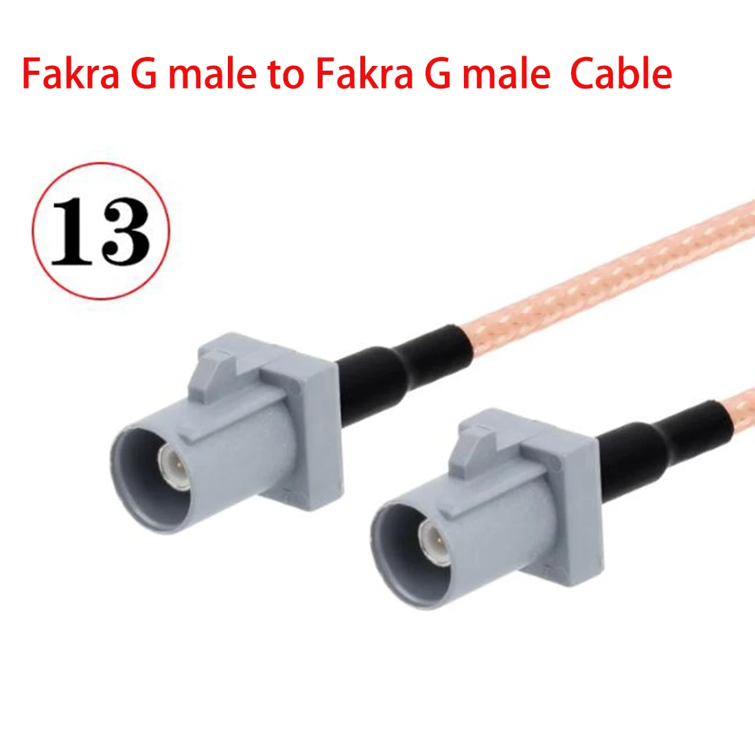 1 шт. Fakra G мужской женский серый цвет к SMA штекерный разъем кабель-перемычка RG316 15