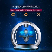 2022 maglev solar car perfume air freshener ornament interior car essential oil aroma diffuser seat aromatherapy decoration