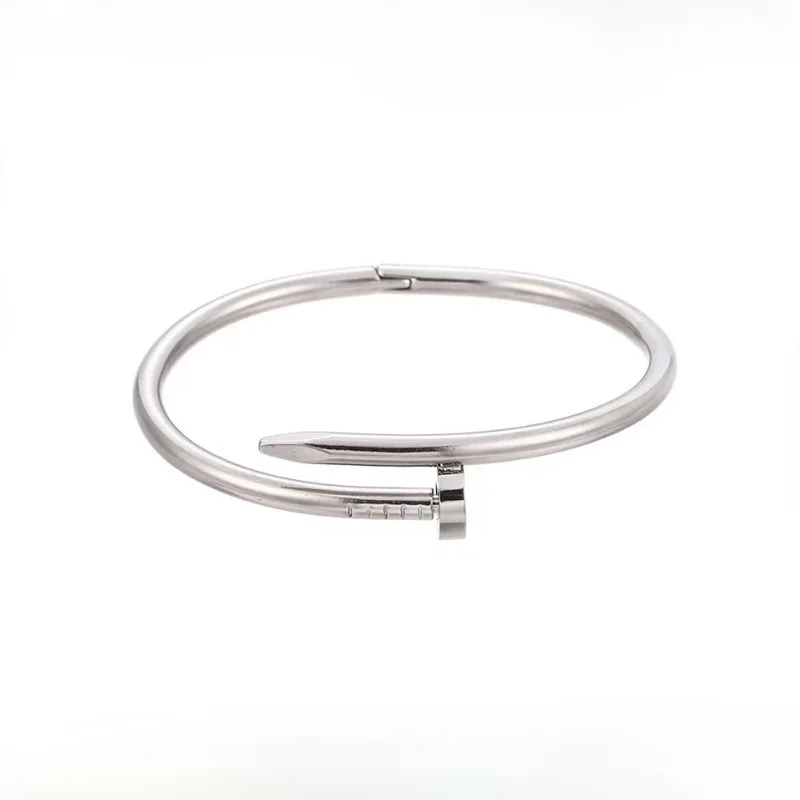 Модные нишевые браслеты UILZ из титановой стали 316L для мужчин и женщин матовый