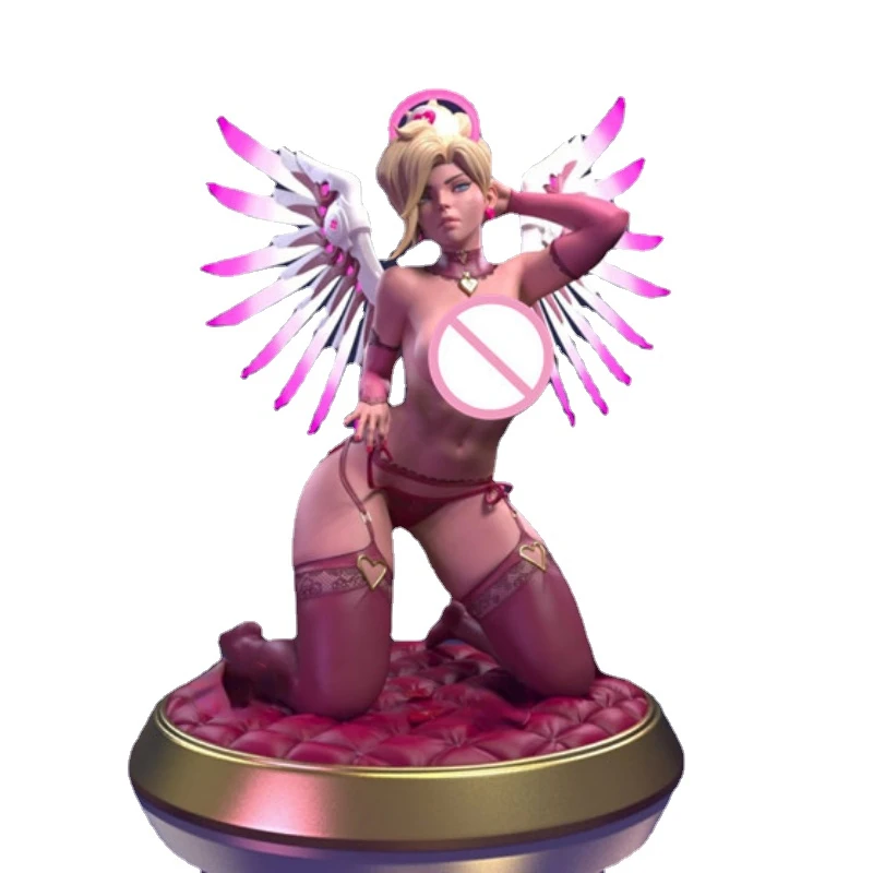 

Anime Figures Fantasy Sexy Little Angel Diy 1/6 Scale Resin Model Kit Unassembled and Unpainted Diorama Collect Toys