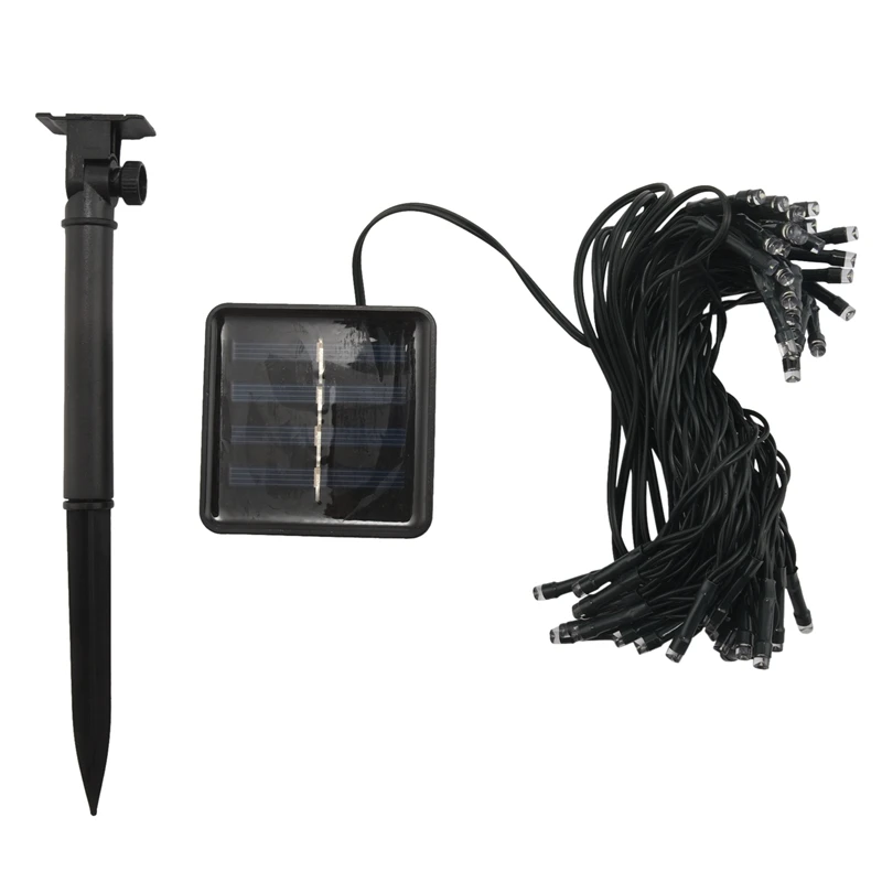 

7 Meters 50 Lights Solar Light String White Light