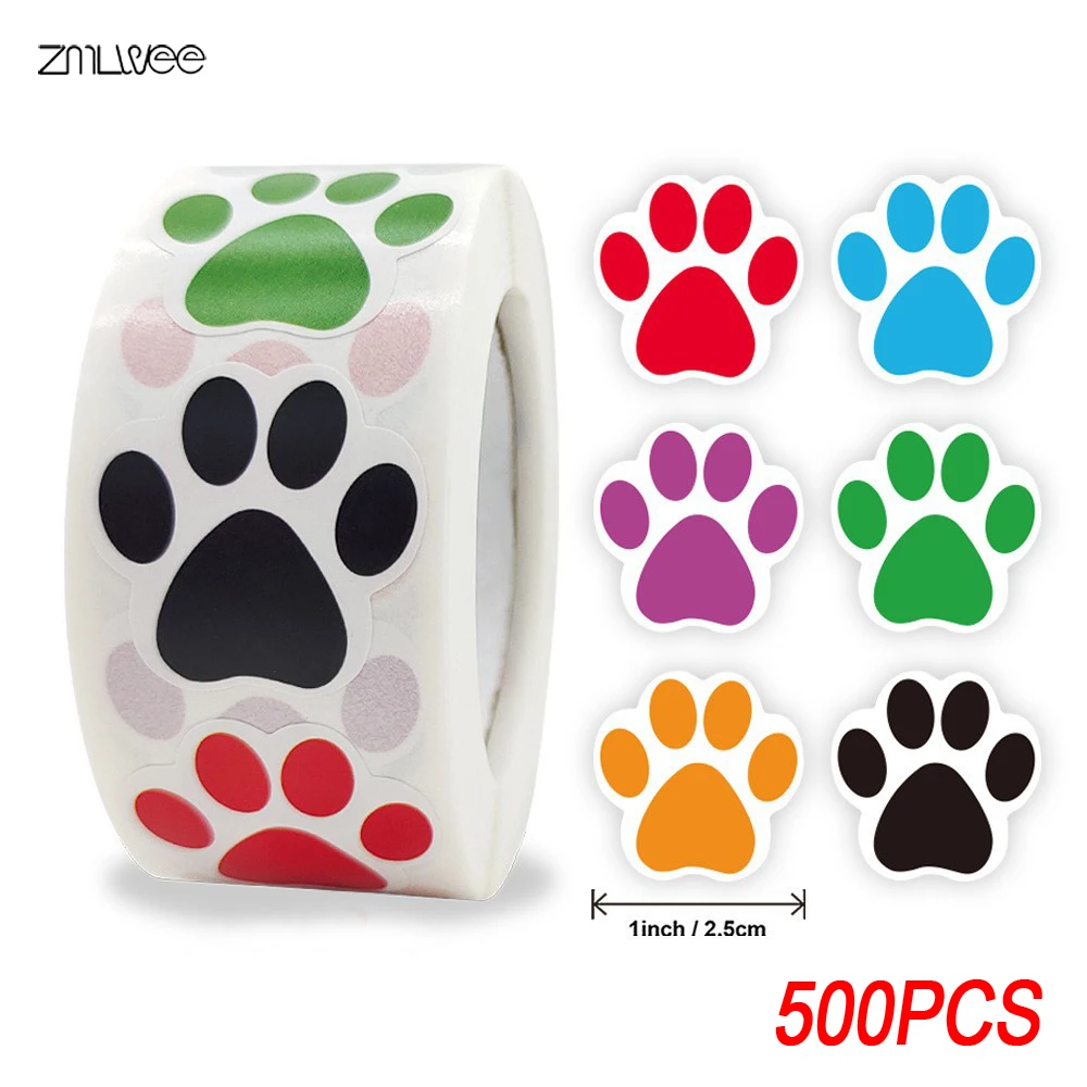 

Sticker Kids Name Sticker Seal Labels Sticker Party Wholesale Sticker Dog Paw Sticker Pet Store Label Packaging Sealing Adhesive