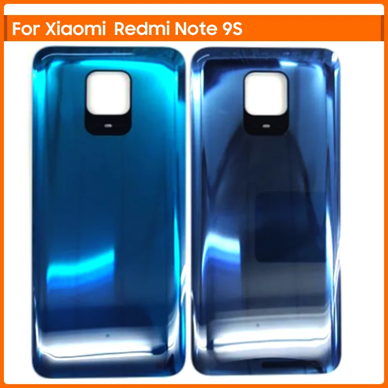 

Новинка для Xiaomi Redmi Note 9S задняя крышка аккумулятора задняя дверь 3D стеклянная панель для стеклянного корпуса